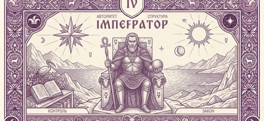 Карта Імператор у Таро — значення