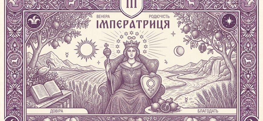 Значення карти Імператриця у Таро