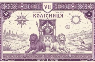Карта Колісниця — значення у Таро