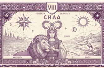 Карта Сила — значення у Таро: тлумачення у розкладах