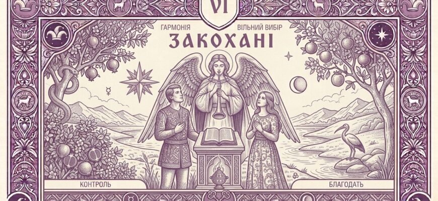 Значення карти Закохані у Таро