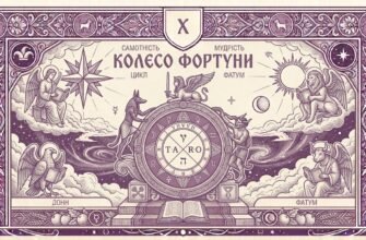 Значення карти Колесо Фортуни у Таро — тлумачення та символіка