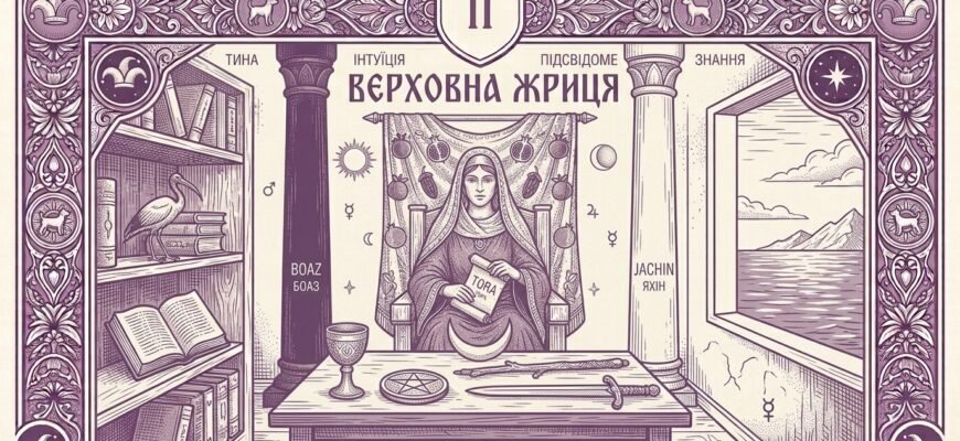 Значення карти Верховна Жриця у Таро