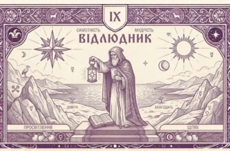 Значення карти Відлюдник у Таро