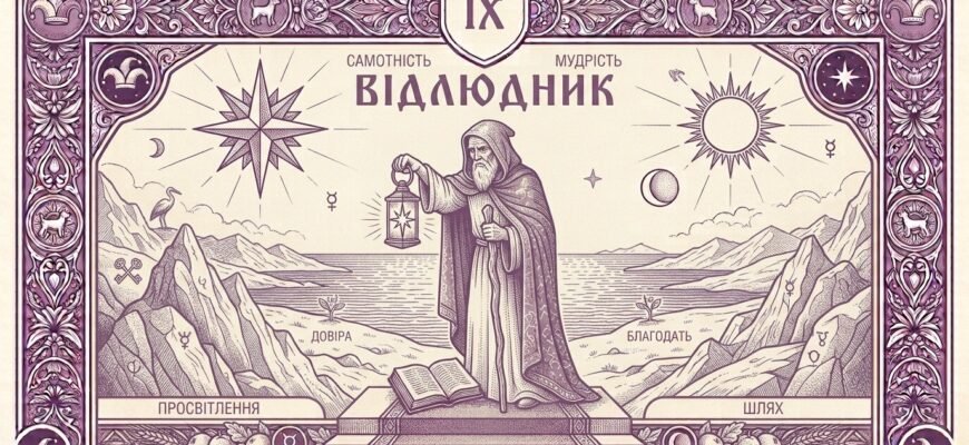 Значення карти Відлюдник у Таро