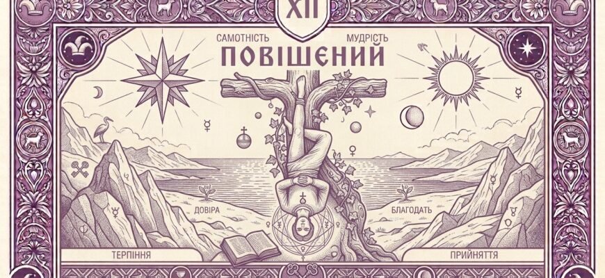 Значення карти Повішений у Таро — тлумачення та символіка