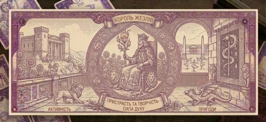 Значення карти Король Жезлів у Таро — тлумачення та символіка